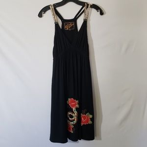 Soul Revival Black Shift Dress